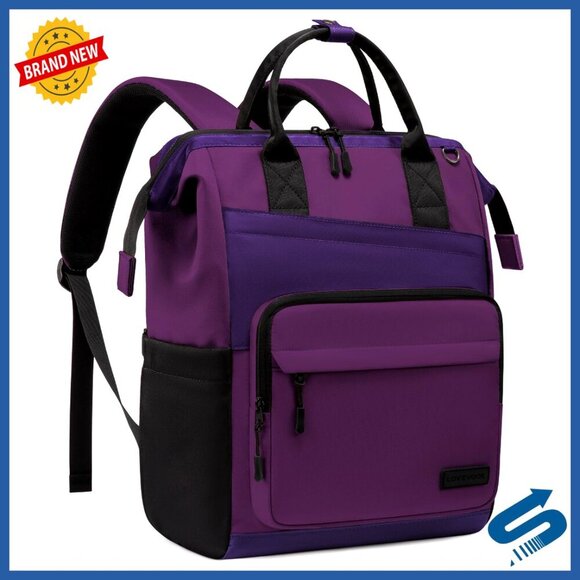 Handbags - Travel Backpack for Work College Business Water Resistant Large Capacity Daypack